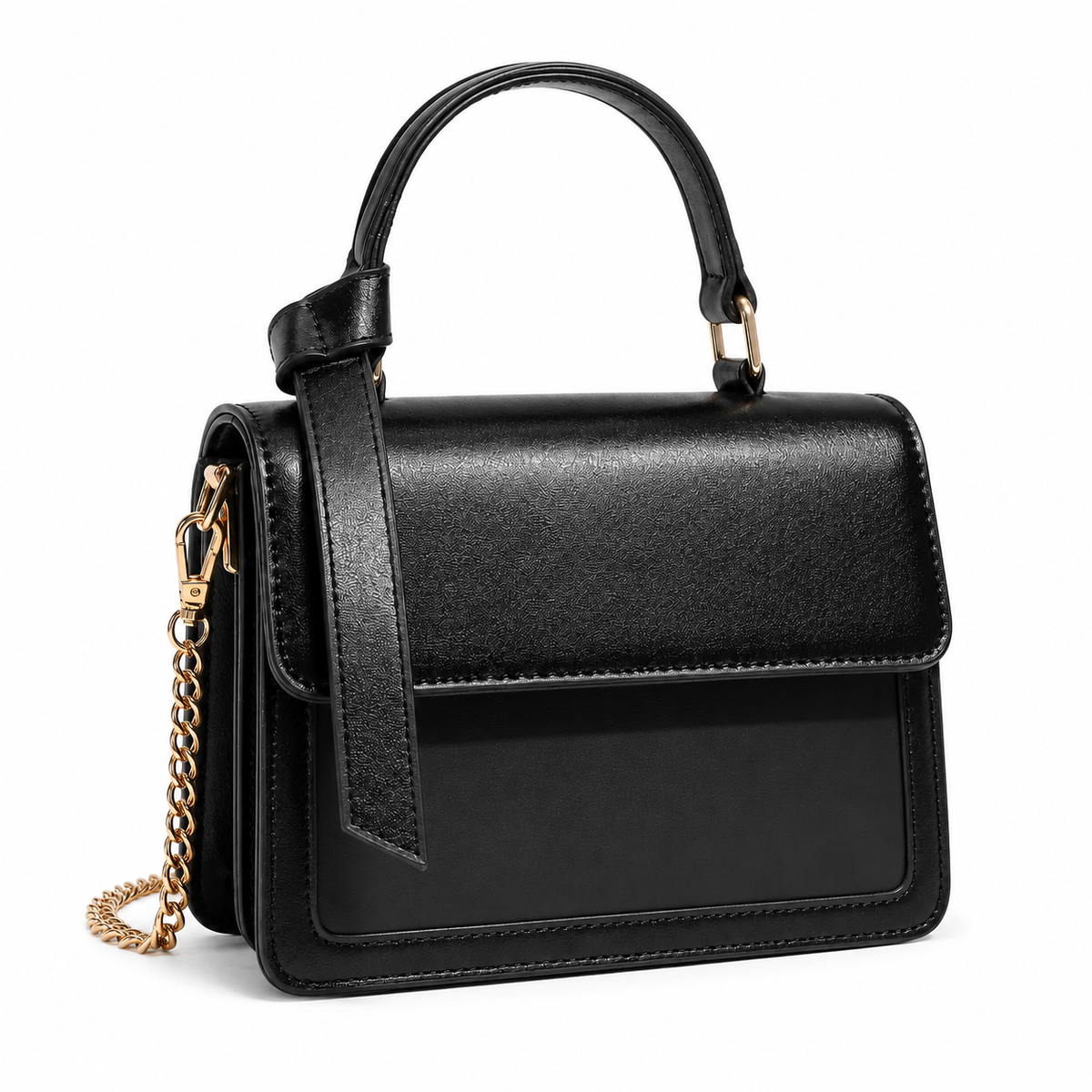 Structured Square Crossbody Bag